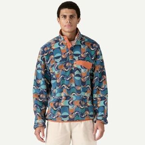 Patagonia NWT Synchilla Men’s Size MEDIUM Snap-T Fleece Pullover Lightweight